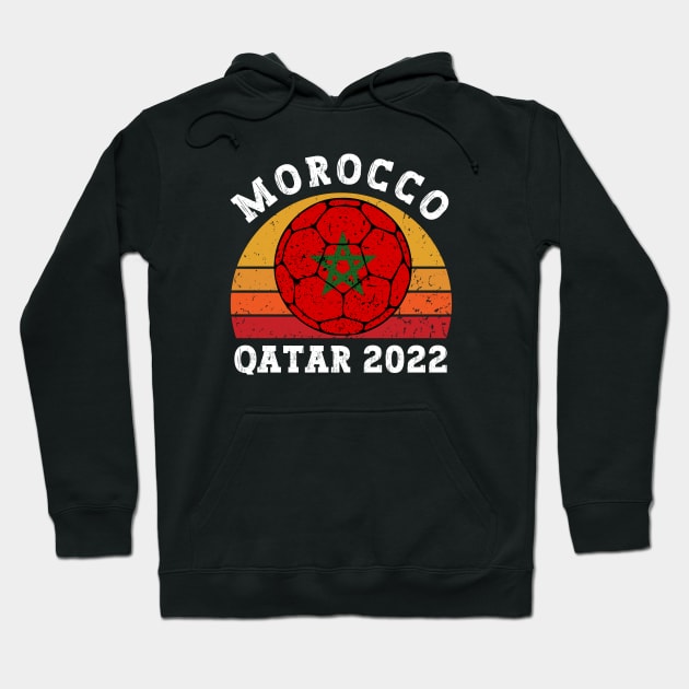 Morocco World Cup Hoodie by footballomatic